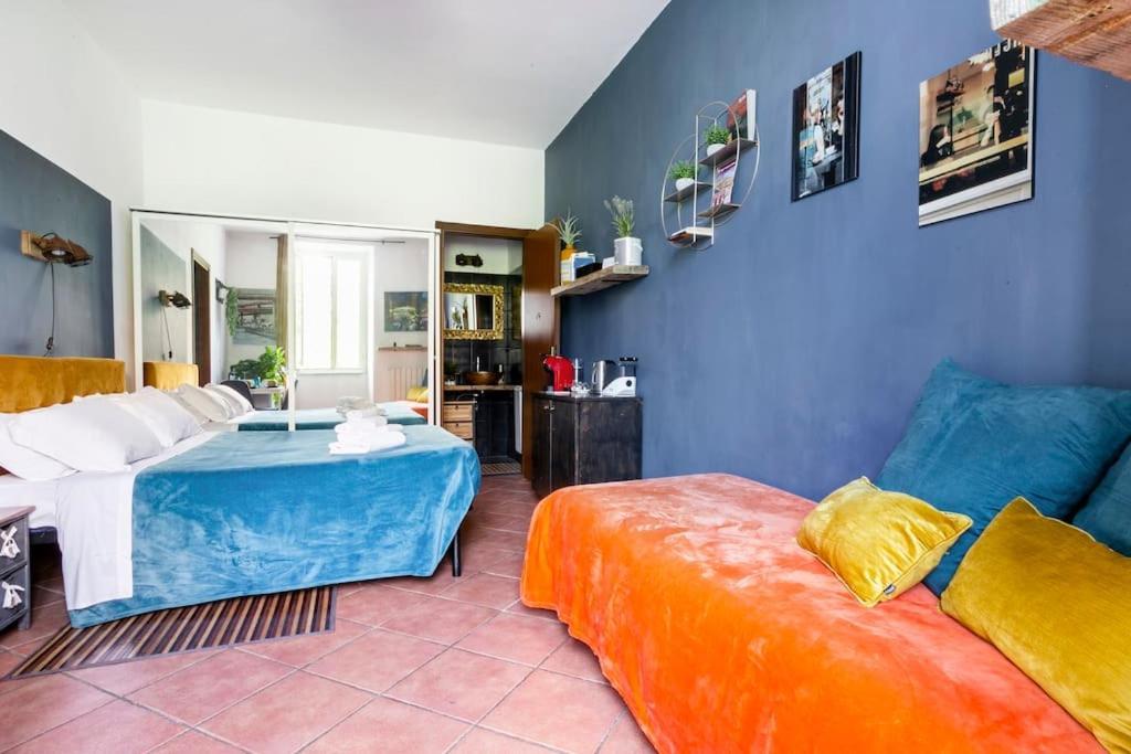 Guest Art Trastevere Station With Ac Рим Екстер'єр фото